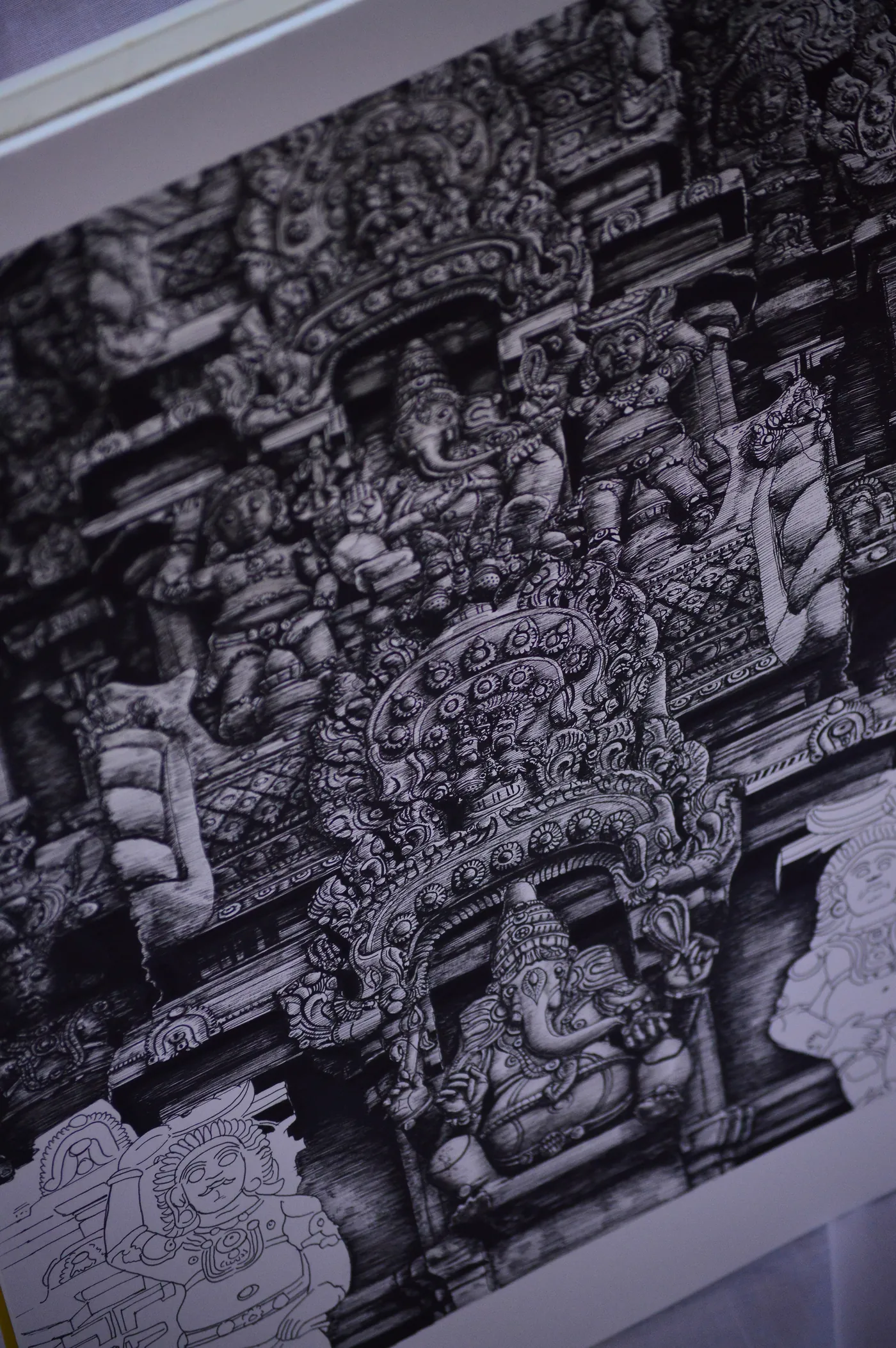 Sculptural sketches, artwork 7