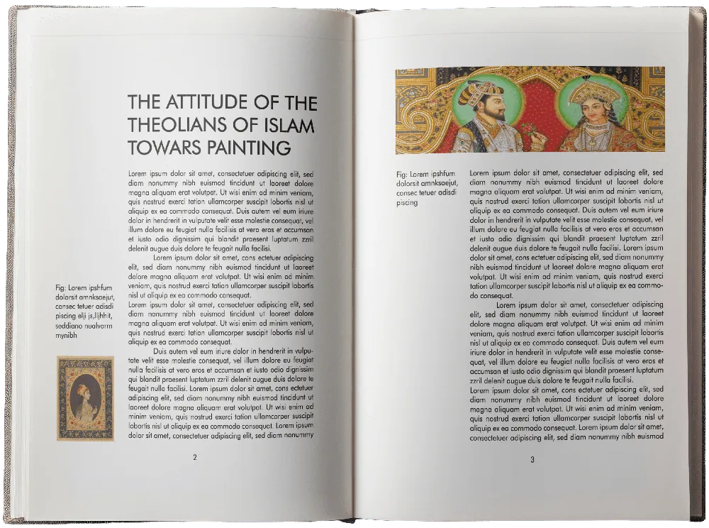 Redesigned chapter opening spread