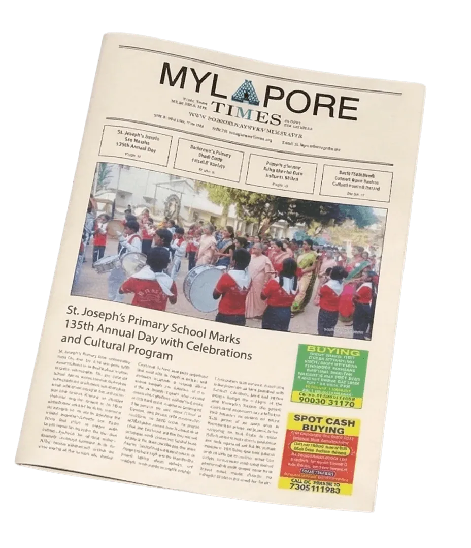 Redesigned front page